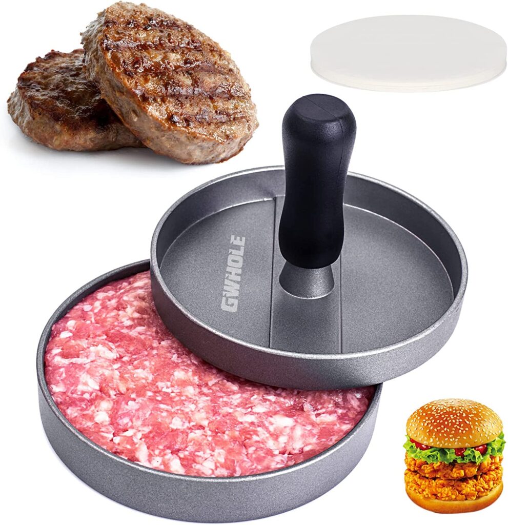 GWHOLE Non-Stick Burger Press